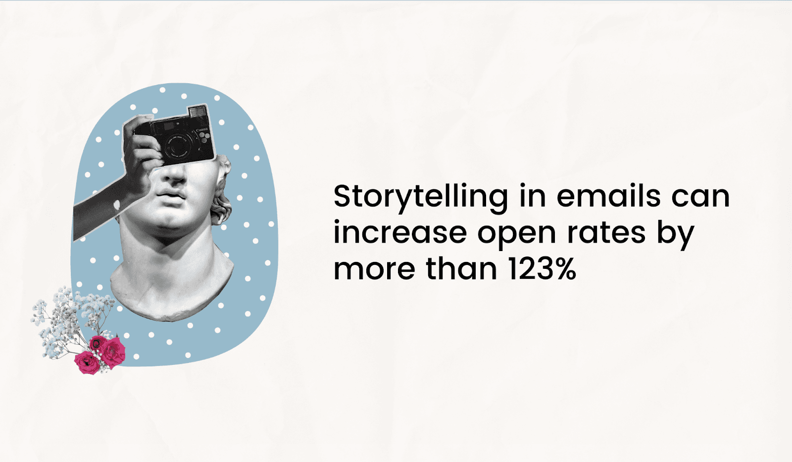 Storytelling in email copy can greatly increase opens 