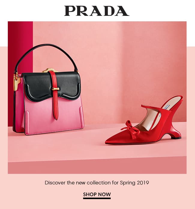 Fashion email from Prada