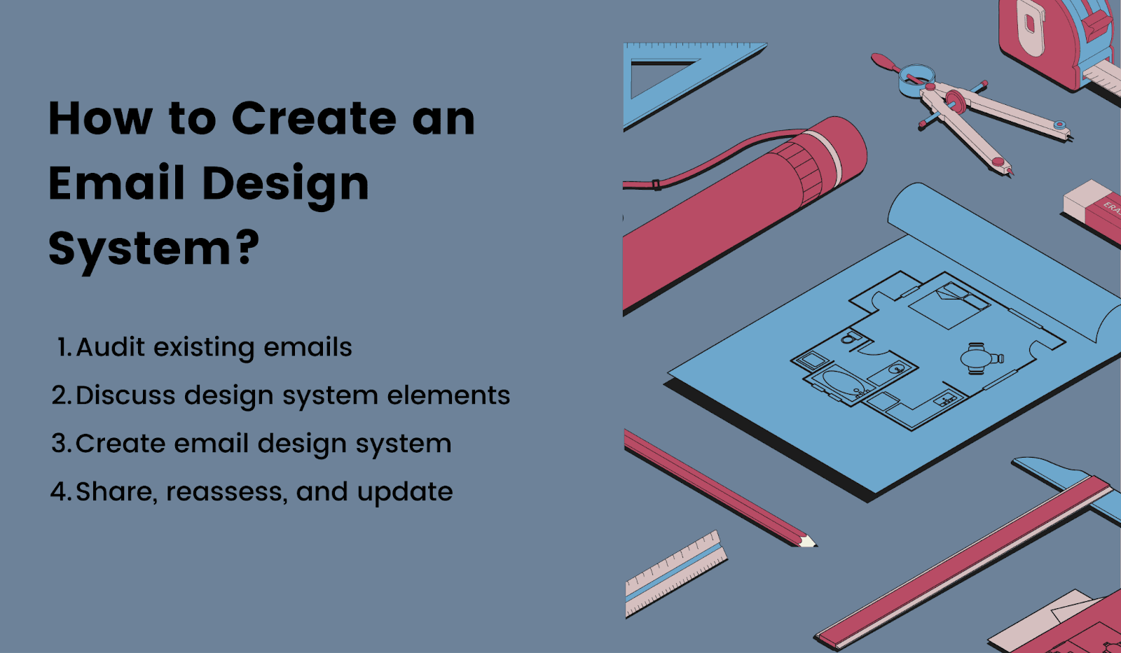 4 steps on how to create an email design system