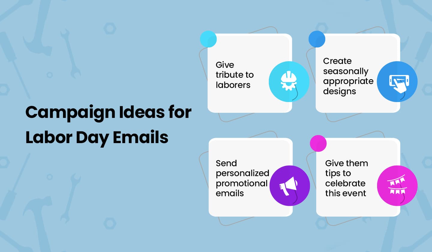 Campaign ideas for Labor Day emails