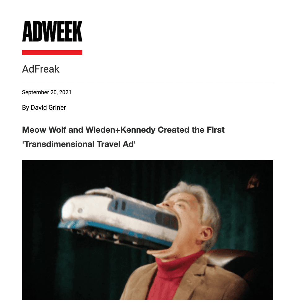 Newsletter from AdFreak