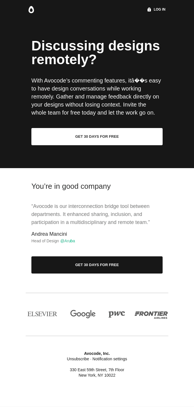 Effective email design from Avocode 