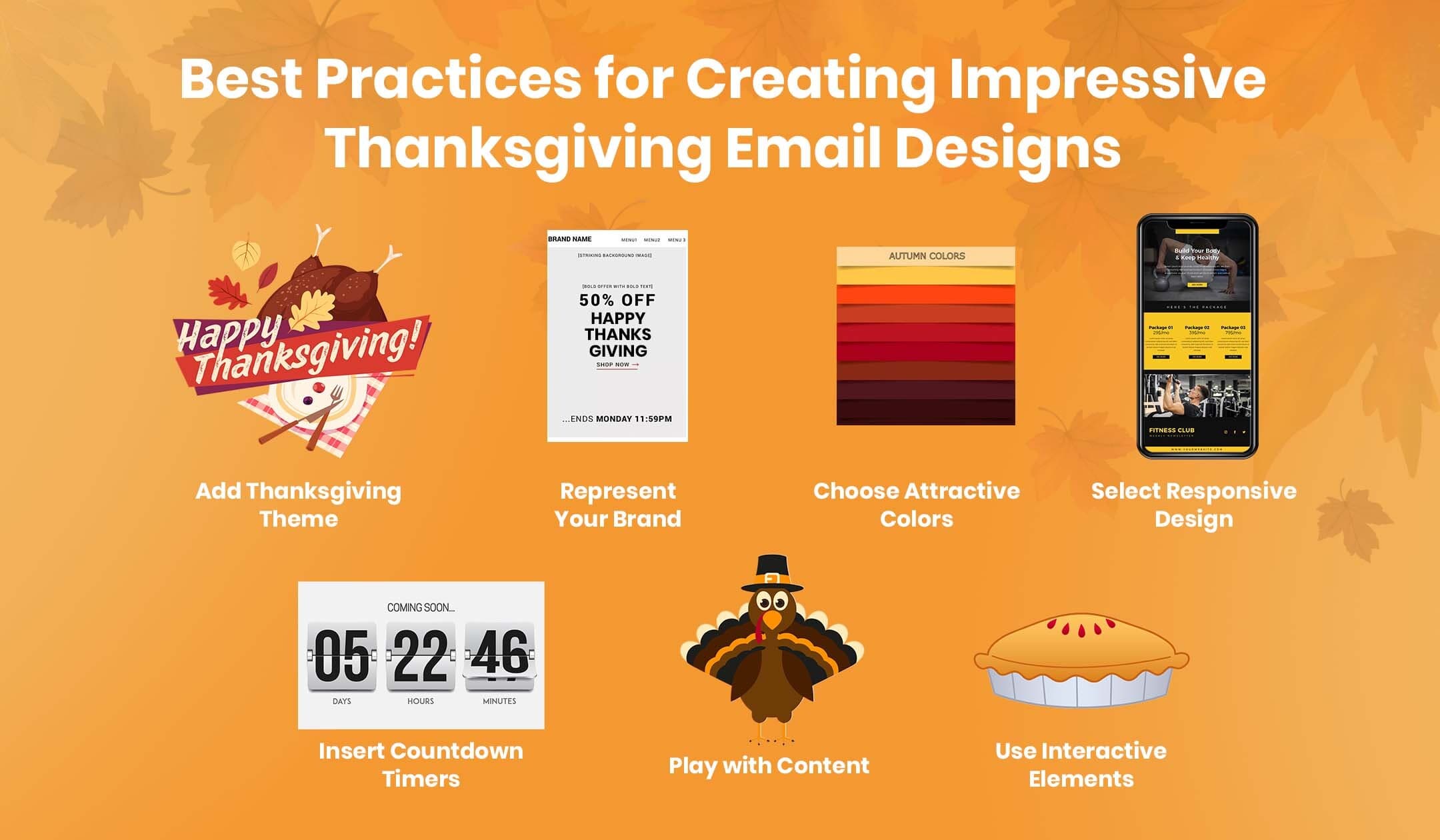 Tips to create impressive thanksgiving email designs