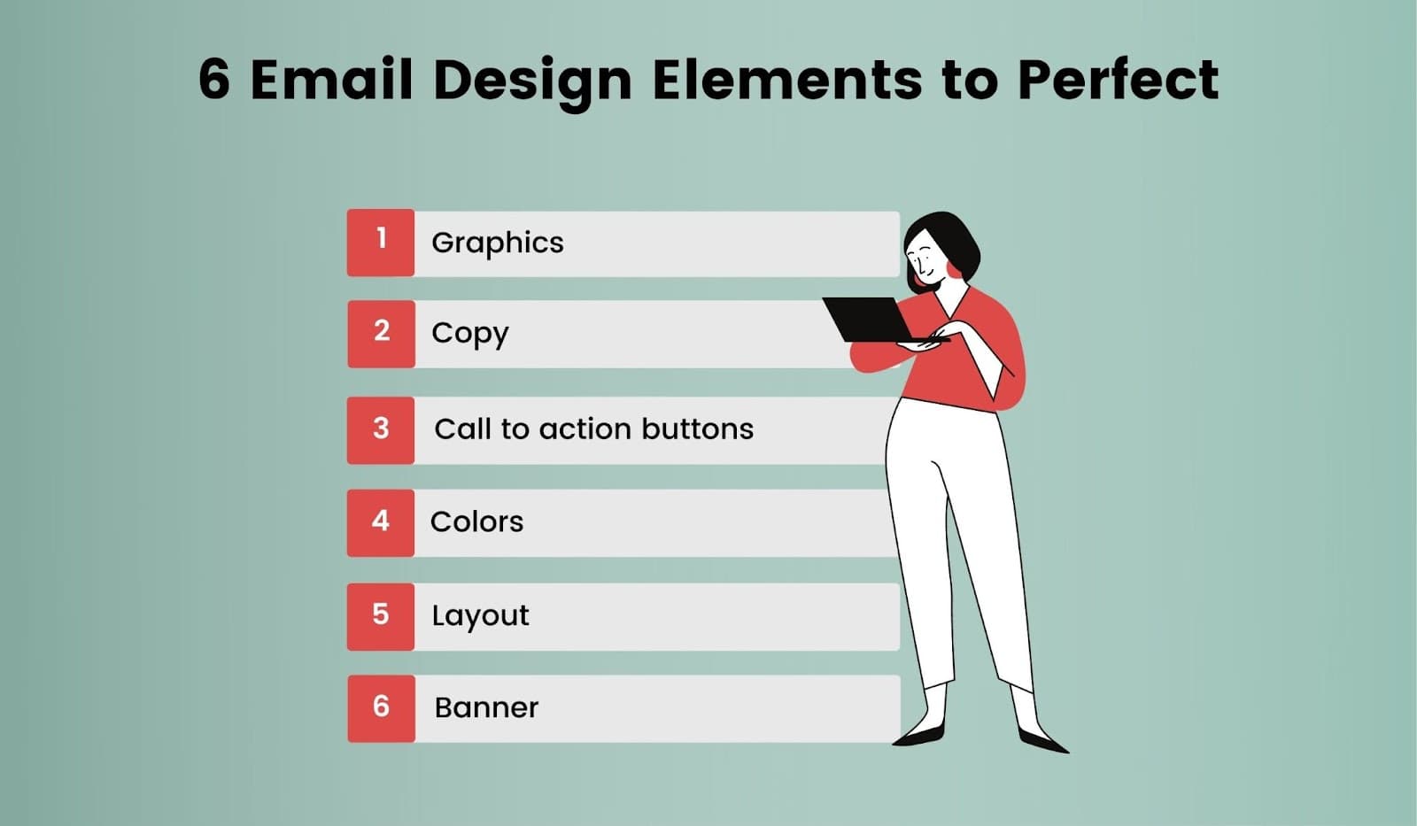 6 email design elements that you need to perfect