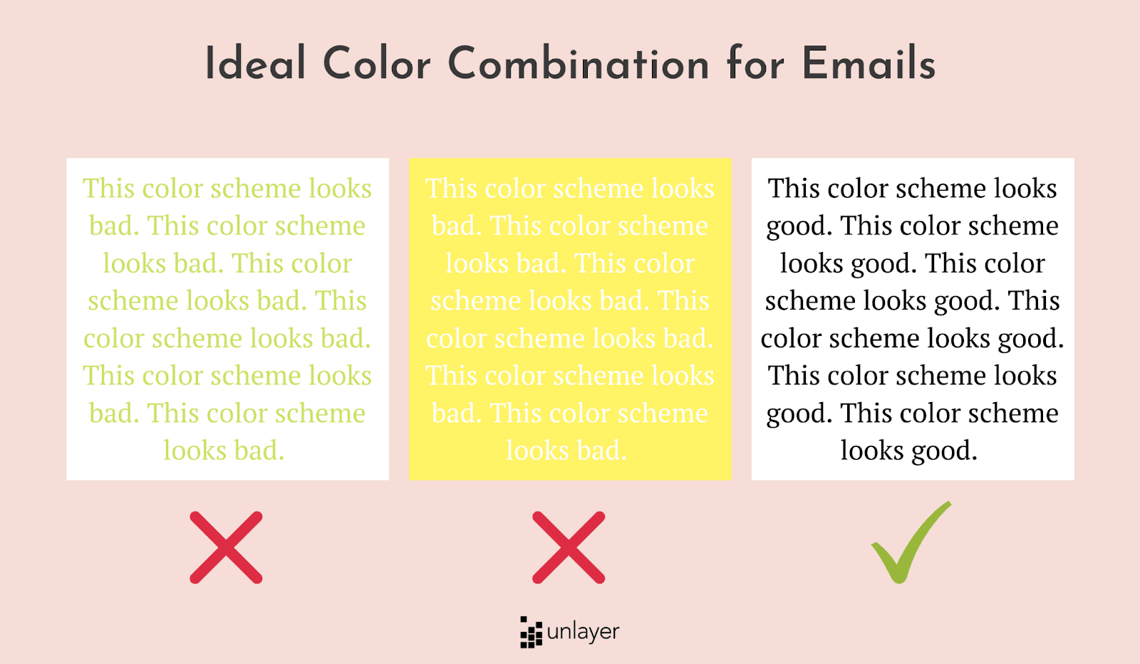 Colors in email design best practice